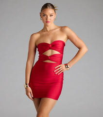 Such A Tease Cutout Bodycon Mini Dress