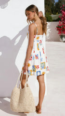 Arabelle Mini Dress - Belle Print