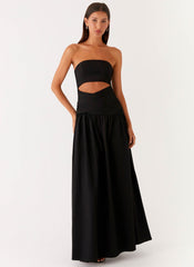 Lumen Maxi Dress - Black