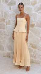 Amana Maxi Dress - Yellow