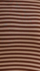 Vivien Maxi Dress - Brown/Beige Stripe