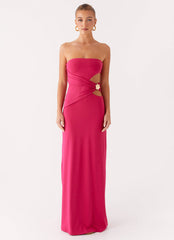 Anetta Maxi Dress - Fuchsia