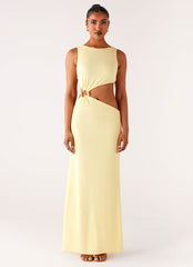 Aruba Hardware Maxi Dress - Yellow