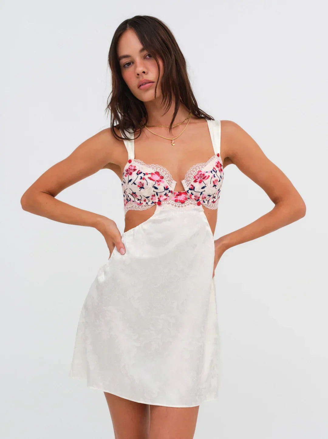 Festival Rose Slip Dress