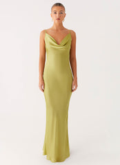 Jade Escape Maxi Dress - Lime