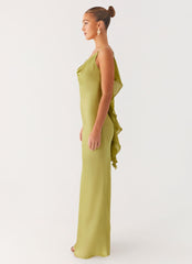 Jade Escape Maxi Dress - Lime