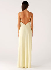Oliana Maxi Dress - Yellow