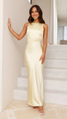 Sia Maxi Dress - Yellow